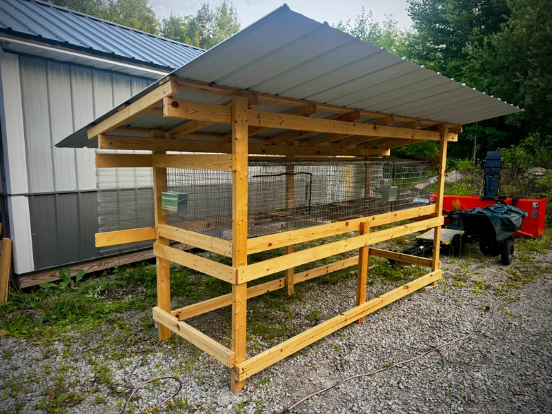 How I Used AI to Plan a Rabbit Hutch Build